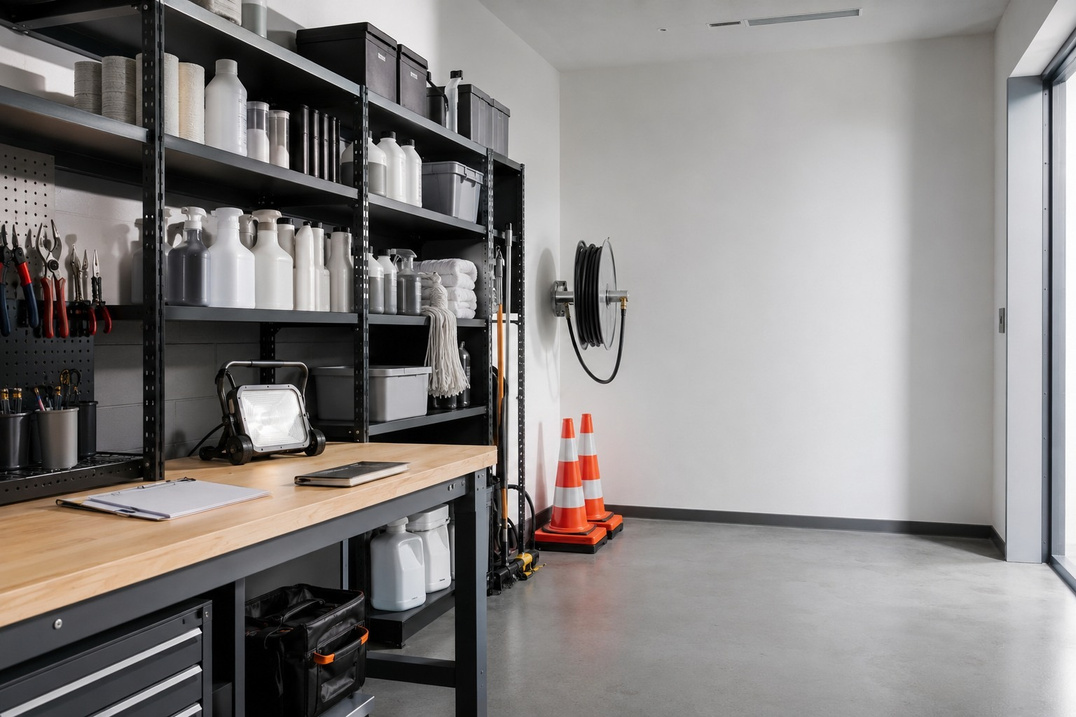 Organised industrial workshop